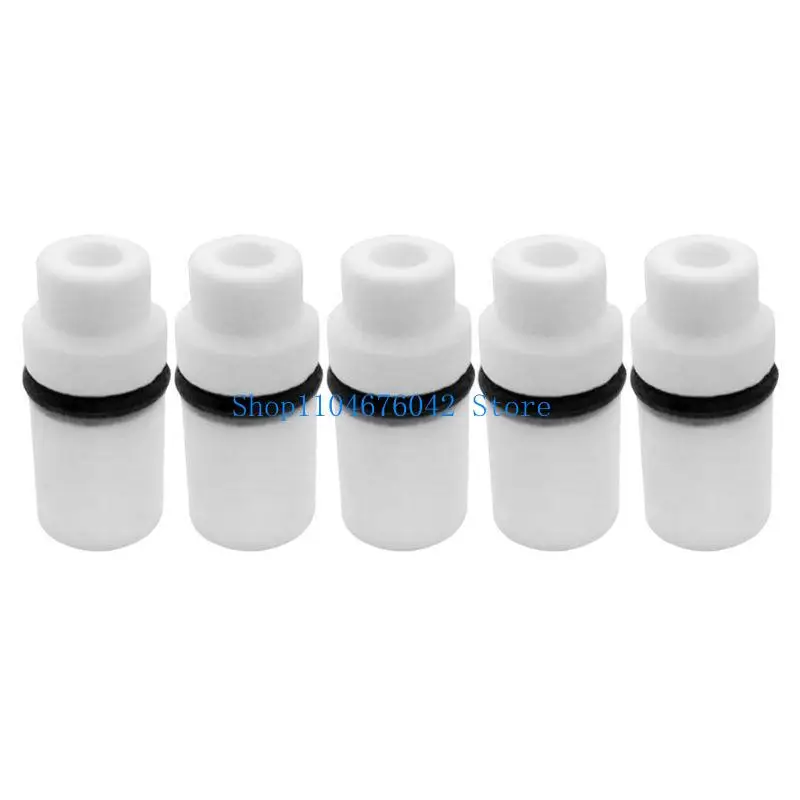 652F Pressure Washers Snow 5 PCs Ceramic Nozzles Air Siphon Abrasive Sand Blasting Pressure Nozzle