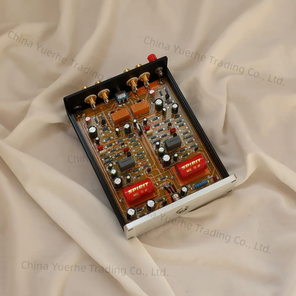 MM/MC moving coil moving magnetic phono amplifier singing low noise vinyl phonograph discrete components class A circuit