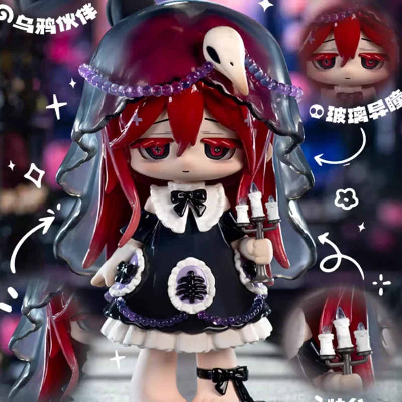 

Серия Missy Sweet and Sad Girl Crow Paradise, натуральная загадочная коробка, слепая коробка, сумка для догадок, игрушки, кукла, милая коллекция украшений для рабочего стола