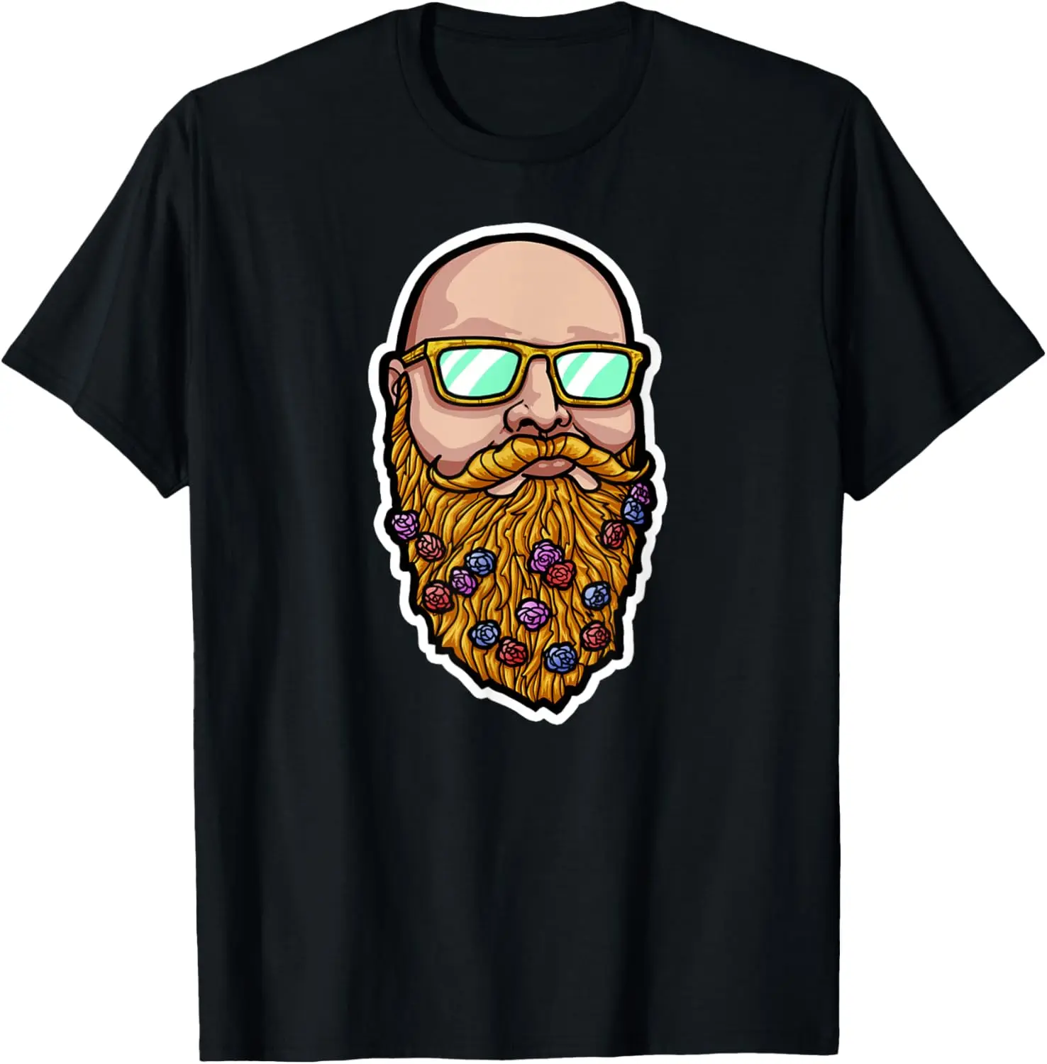 Cult Of Ben - Bald, Bearded & Beautiful T-Shirt Battle of Bennington,American Revolution,Flag ,1777,Veteran Soldier ,Gift,Comfort Colors Adult Heavyweight T-Shirt