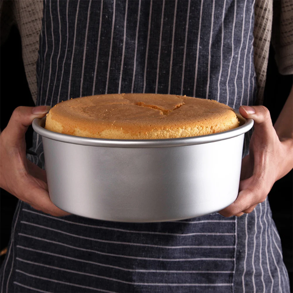 

1Set Live Bottom Cake Mold 6 Inch Aluminium Alloy Round Hollow DIY Baking Mold for Fruit Pies Pumpkin Pastry Shepherds Cake