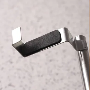 متعدد الأغراض الفولاذ المقاوم للصدأ قضيب واحد منشفة الرف ، خزانة لكمة مجانية ، شماعات خرقة الباب الخلفي أفضل 10 عناصر إطار مبيعا - رقم 6