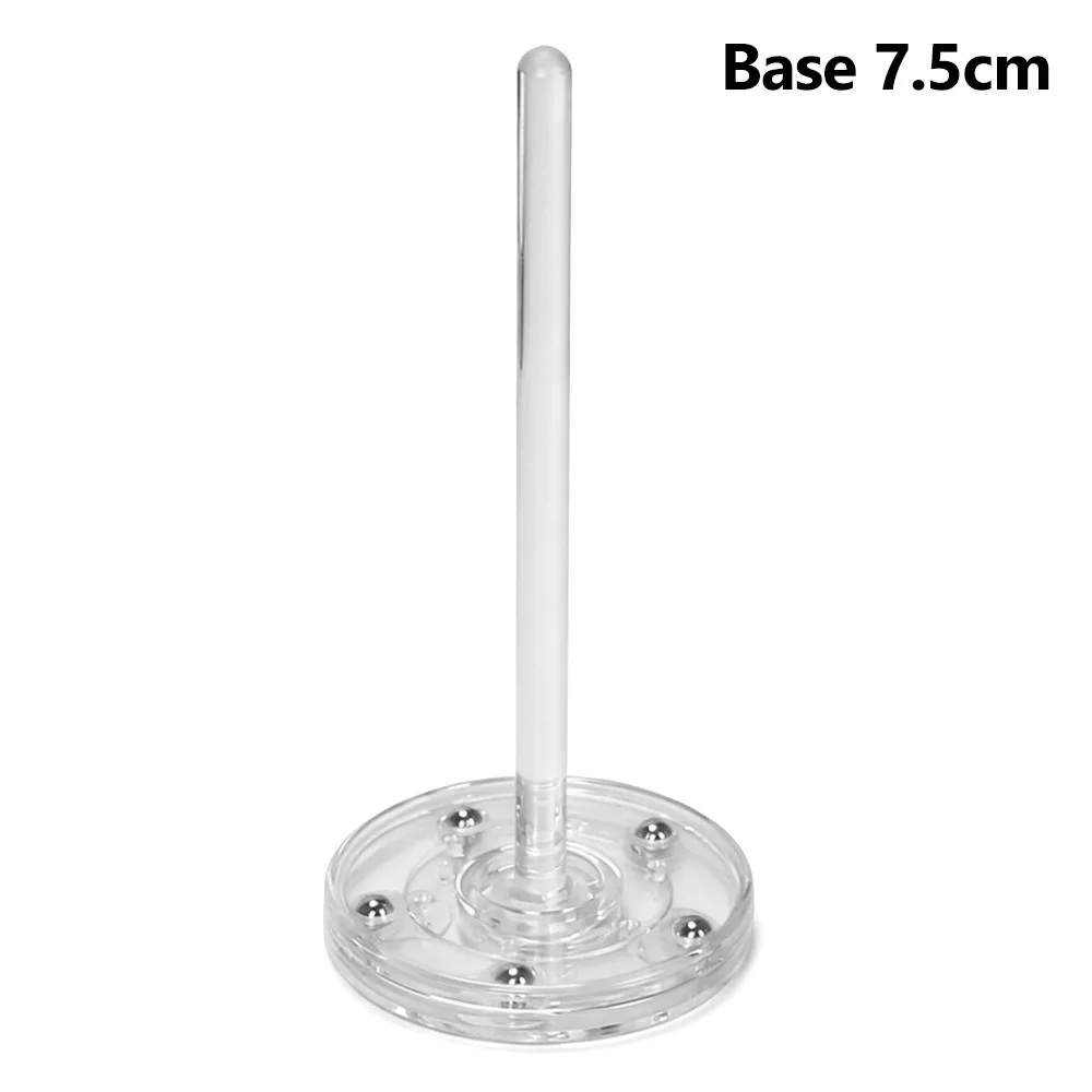 Plastic Yarn Spinner Plastic Yarn Axis Frame Detachable Rotatable Yarn Holder Anti-tangle Portable Knitting Tool Hand Knitting