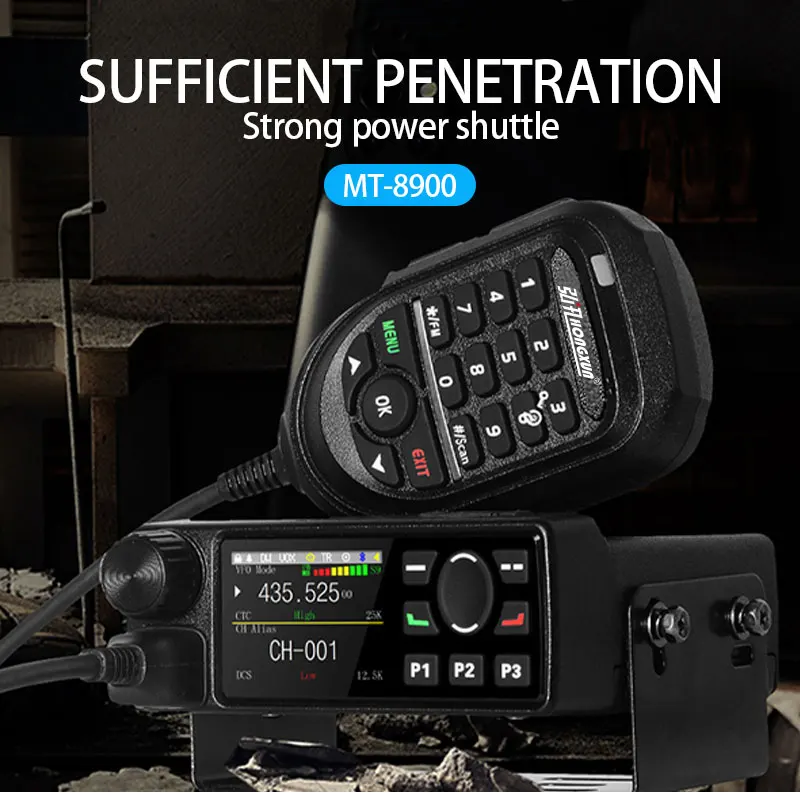 HX MT-8900 كامل النطاق المزدوج TX/RX التناظرية للراديو لاسلكي تخاطب 999 قنوات 25 واط إخراج الطاقة عرض مزدوج الاستعداد المزدوج رائجة البيع #5