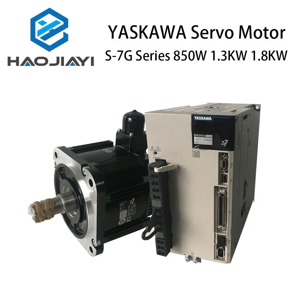 YASKAWA S-7G Servo Motor&Motor Driver 850W-1.8KW 200V Electric Motor Set