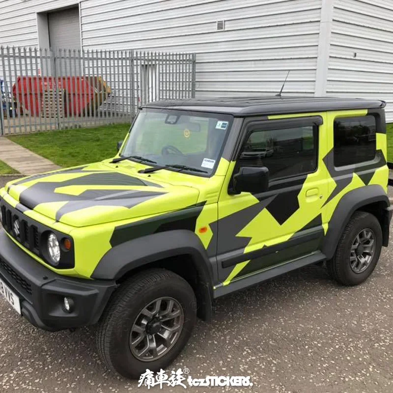 car Vinyl stickers FOR Suzuki Jimny 2008-2023 body appearance modified camouflage decals Vinyl film