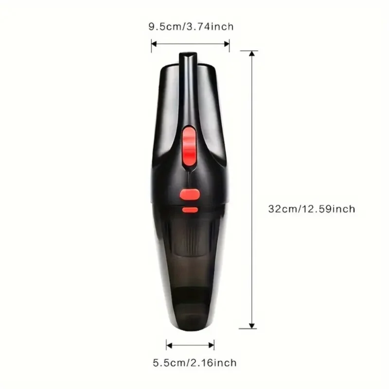 

Rechargeable Cordless Handheld Vacuum Cleaner with HEPA Filter - Lightweight Portable Dust Buster for Pet Hair, Home, Office, Ca