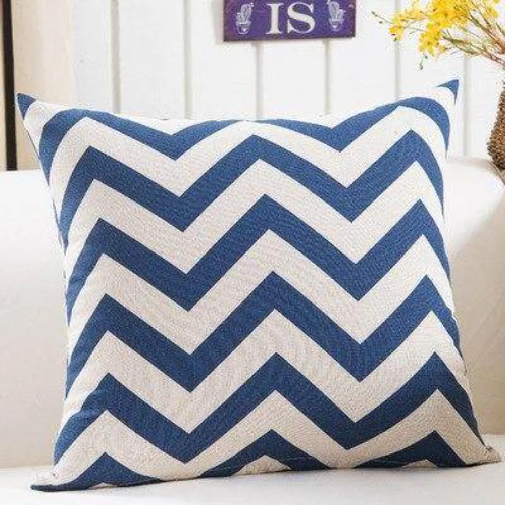 CIFBUY Luxury Lattice Stripes Lumbar Cushion Cover Decorative Throw Pillow Case for Home Chair Seat Sofa Couch Living Room