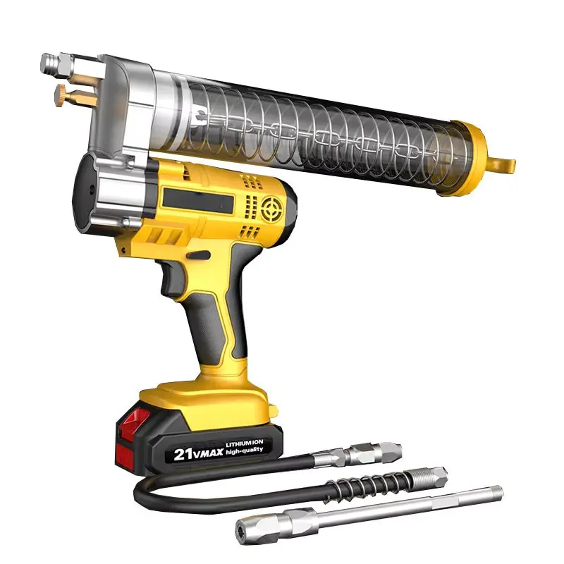 Heavy Duty Engineering Electric Grease Gun Lithium Battery Rechargeable Oil Injector Excavator Special Fat Filling Machine