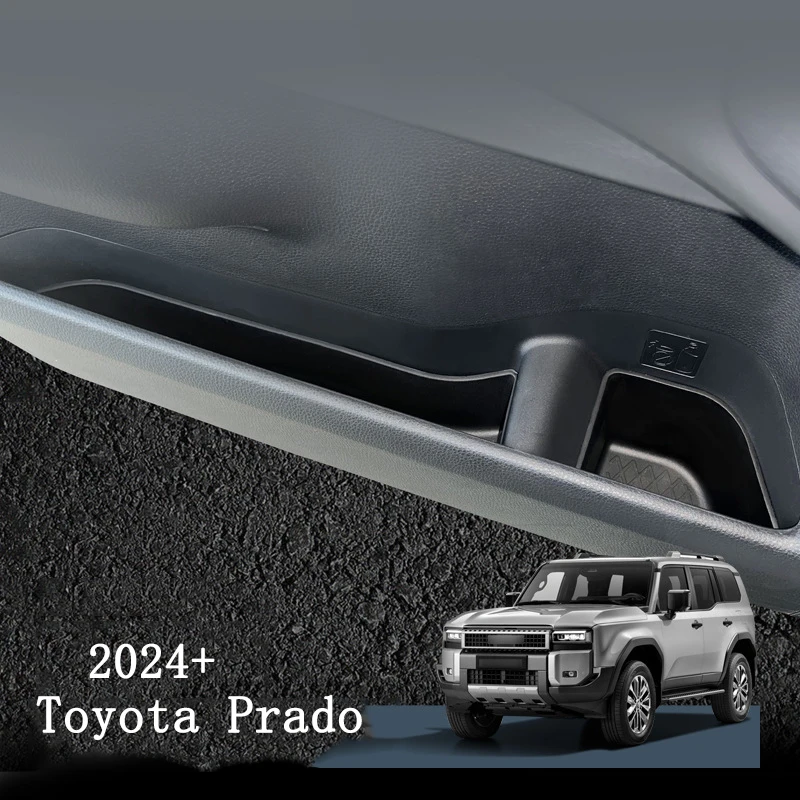 

6Pcs/set For Toyota Prado/LC250 2024-2025 Door storage box Air car room interior decoration auto accessories