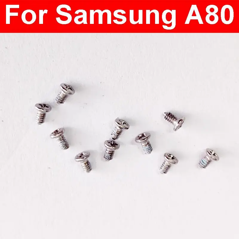 10pcs/Lot Rear Camera Install Screws For Samsung Galaxy A80 A805F A8050 A805X A805N Back Camera Mounting Screw Repair Parts