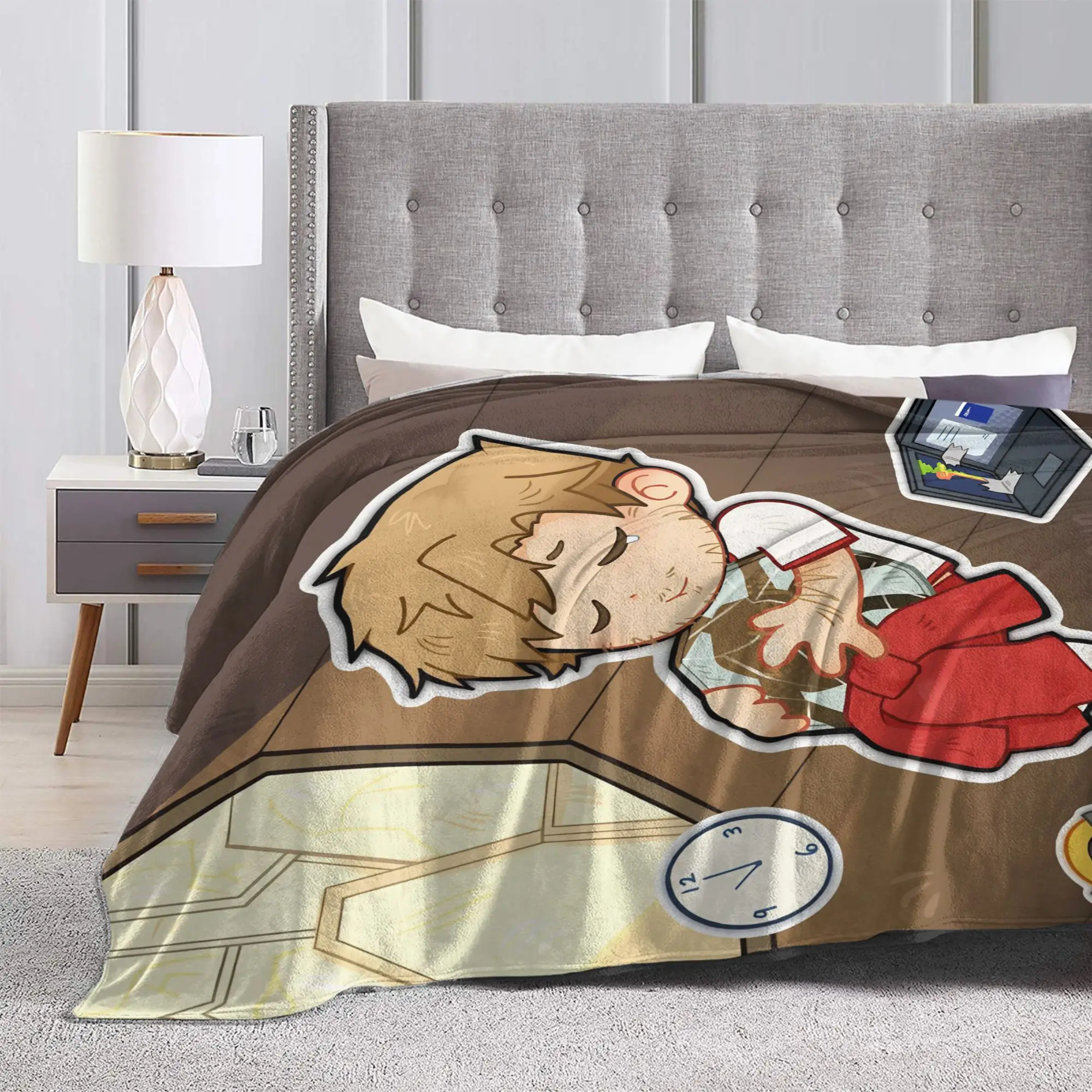 Project Hail Mary Blanket Cover Ryland Grace Rockys Fuzzy Throw Blanket Bedding Couch Portable Soft Warm Bedspreads