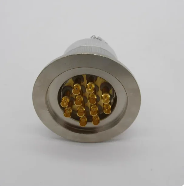 

Герметичный вакуумный разъем KF4012, 12 жил, 25 А на ядро, авиационная вилка из спеченного стекла