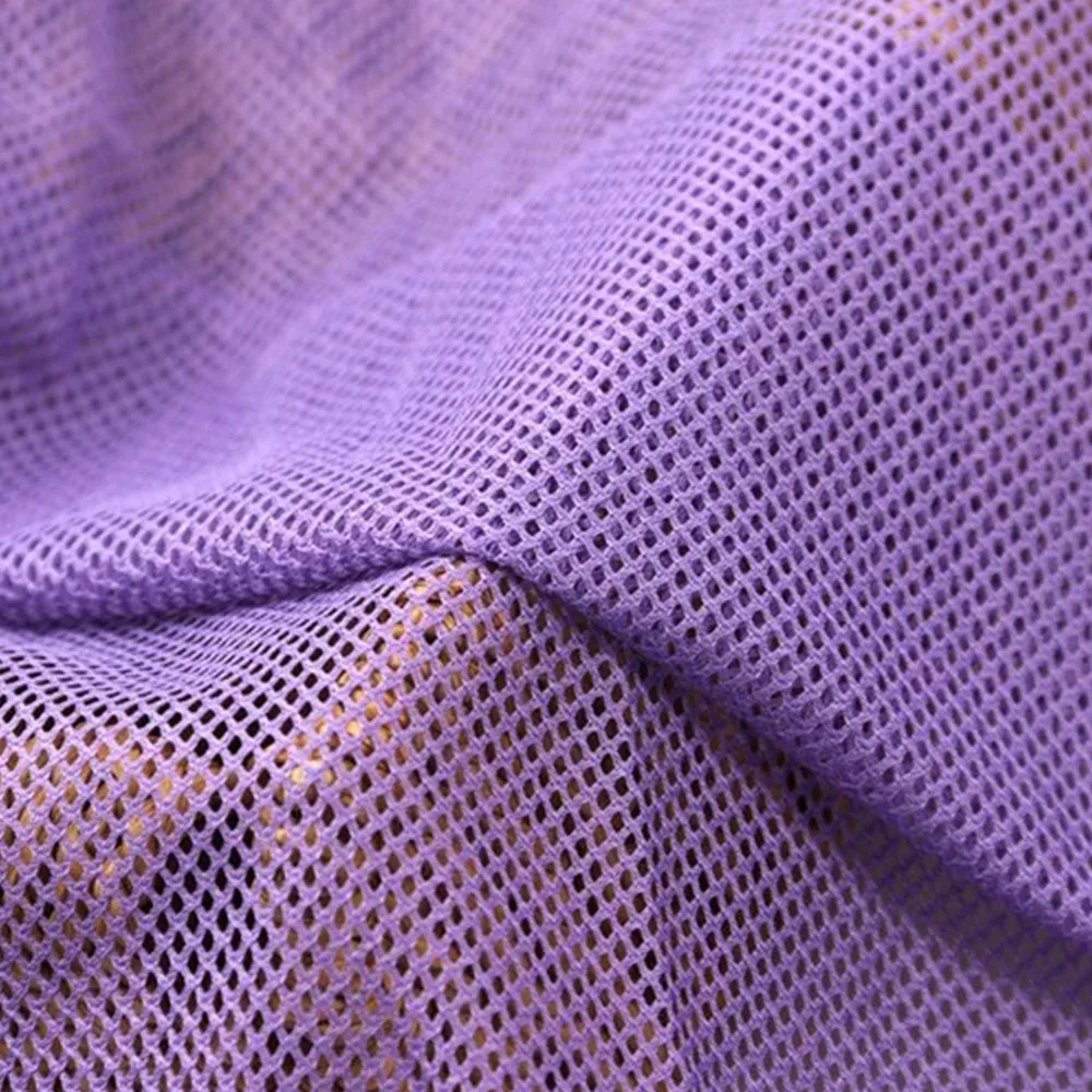 Diamond Shape Net Breathable Mesh Fabric For Diy Handmade Seat Cover Sport Shoes Bags Sofa Gauze Curtain T-shirts Cloth Material