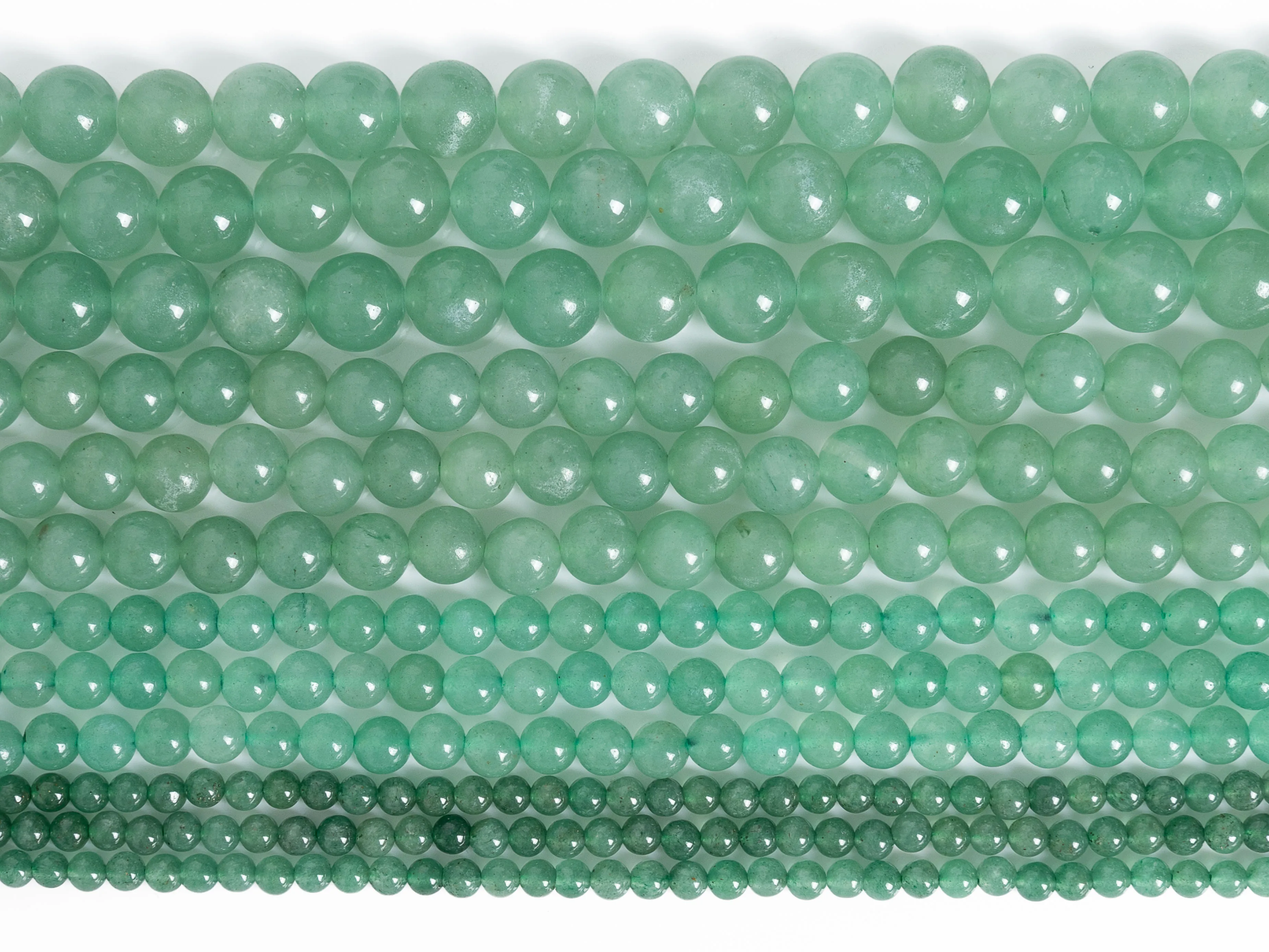 8mm 10mm Parsley Bunch Aventurine DIY Beads Genuine Natural Grade AAA Gemstone Full Strand Round Loose Beads for Jewelry Making