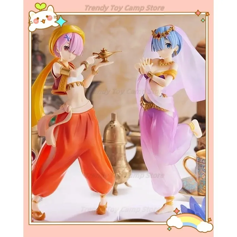 

Подлинная жизнь Furyu снова в другом мире: арабские ночи Ram&Rem. 1/12 экзотическая очаровательная модель персонажа, подарочная коллекция