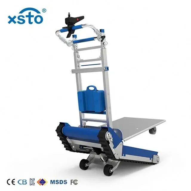 Heavyduty Stair Climber Xsto Powered Hand Truck Heavy Load Crawler Trolley