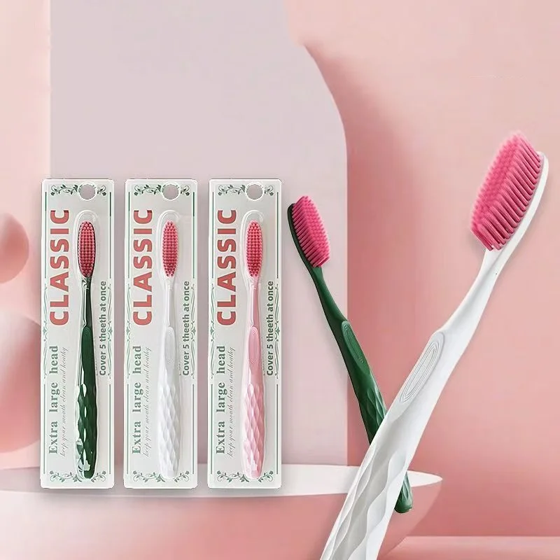 

An elegant and beautiful long-head toothbrush starts a wonderful day.