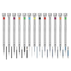 13 PCS Professional Screwdriver Set Micro-Precision Screwdriver Kit 0.6-2.0Mm 13 Extra Replace Blades For Watch Repair