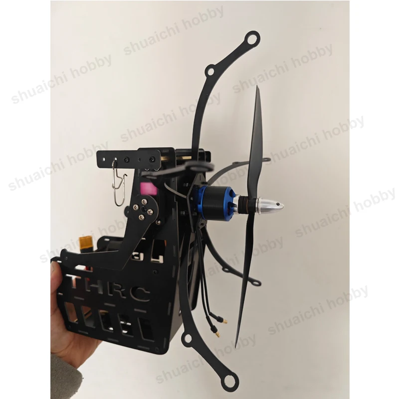 Wingspan RC Paraglider Kit, 2814 Brushless Motor 30D Nylon Canopy PNP Stunt Flying Model