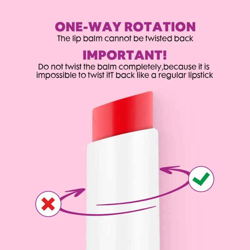 Baume à lèvres aromatisé aux fruits avec gloss brillant, hydratant, gloss à lèvres hydratant et maquillage pour les lèvres