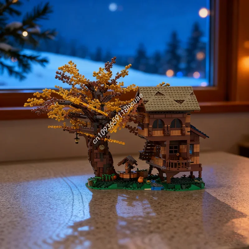 

2216pcs MOC Arcadian Hut Ideas And CUUSOOed Model Building Blocks Christmas Gift Construction Toy Creative Idea Kids Birthday