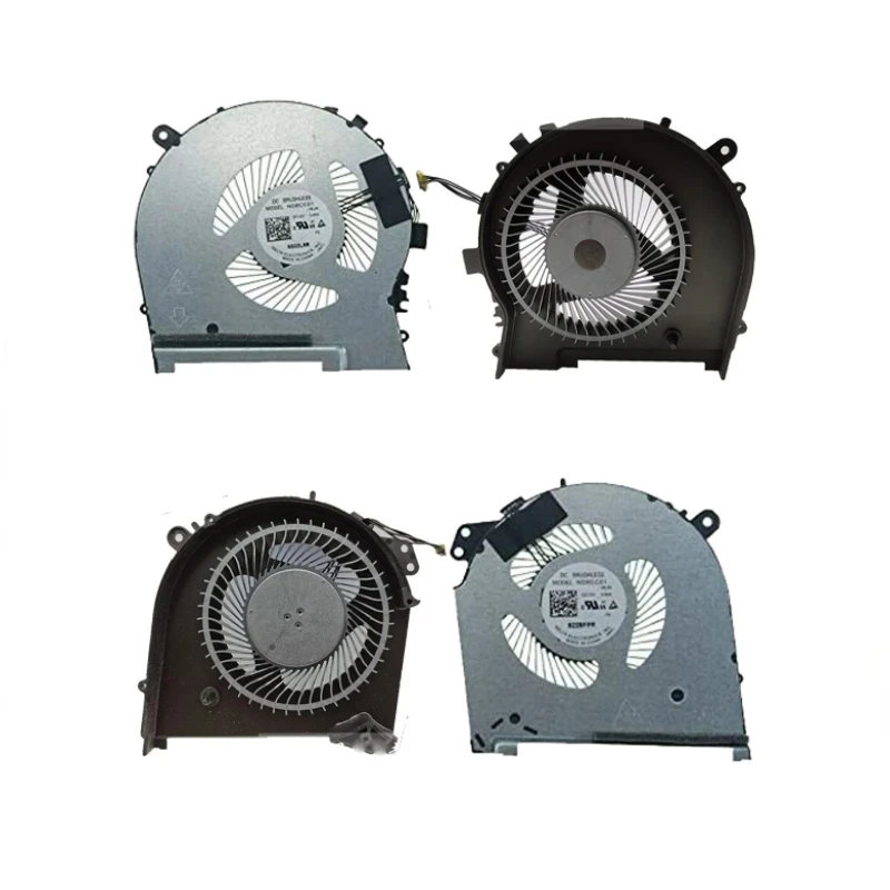 

For Omen 15-DH DH002NR 15-DH0015NR TPN-C143 Computer Fans L64443 L57329-001 GPU CPU Cooling fan Cooler Radiator DV12 18L05 06