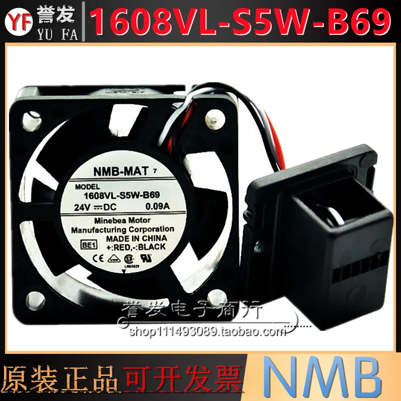 NEW ORIGINAL A90L-0001-0575#B 1608VL-S5W-B69 24V 0.09A 4020 40x40x20mm COOLING FAN RADIATOR