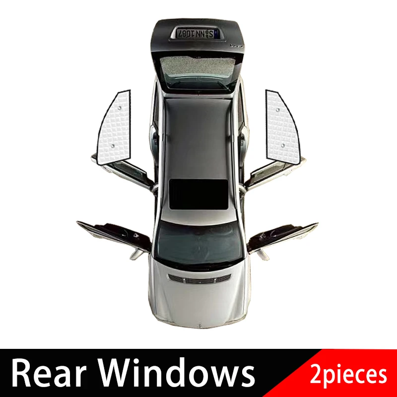 Car Full Coverage Sun Shade For Toyota Corolla E120 E130 2002~2008 2007 Anti-UV Sun Protection Sunshades Sticker Car Accessories