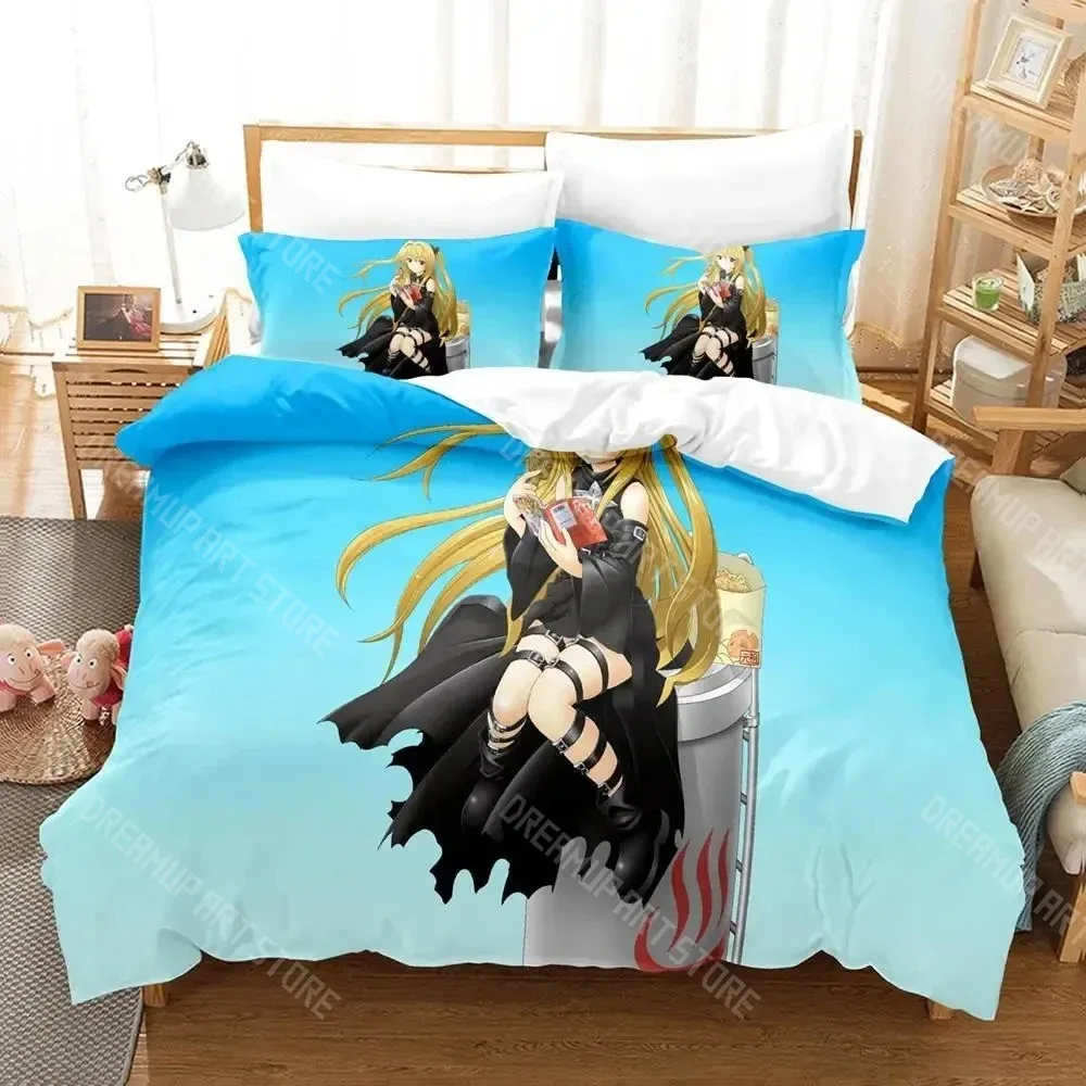 3D Printed To LOVE Ru Yami Bedding Set for Boys Girls Duvet Cover Pillowcase Included Twin Queen King Full Single Double Sizes