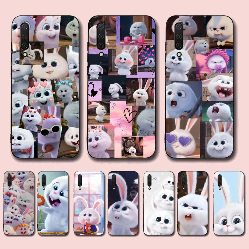 Cartoon Cute Anime R-Rabbit Phone Case For Xiaomi Mi 5X 8 9 10 11 12 lite pro 10T PocoX3pro PocoM3 Note 10 pro lite