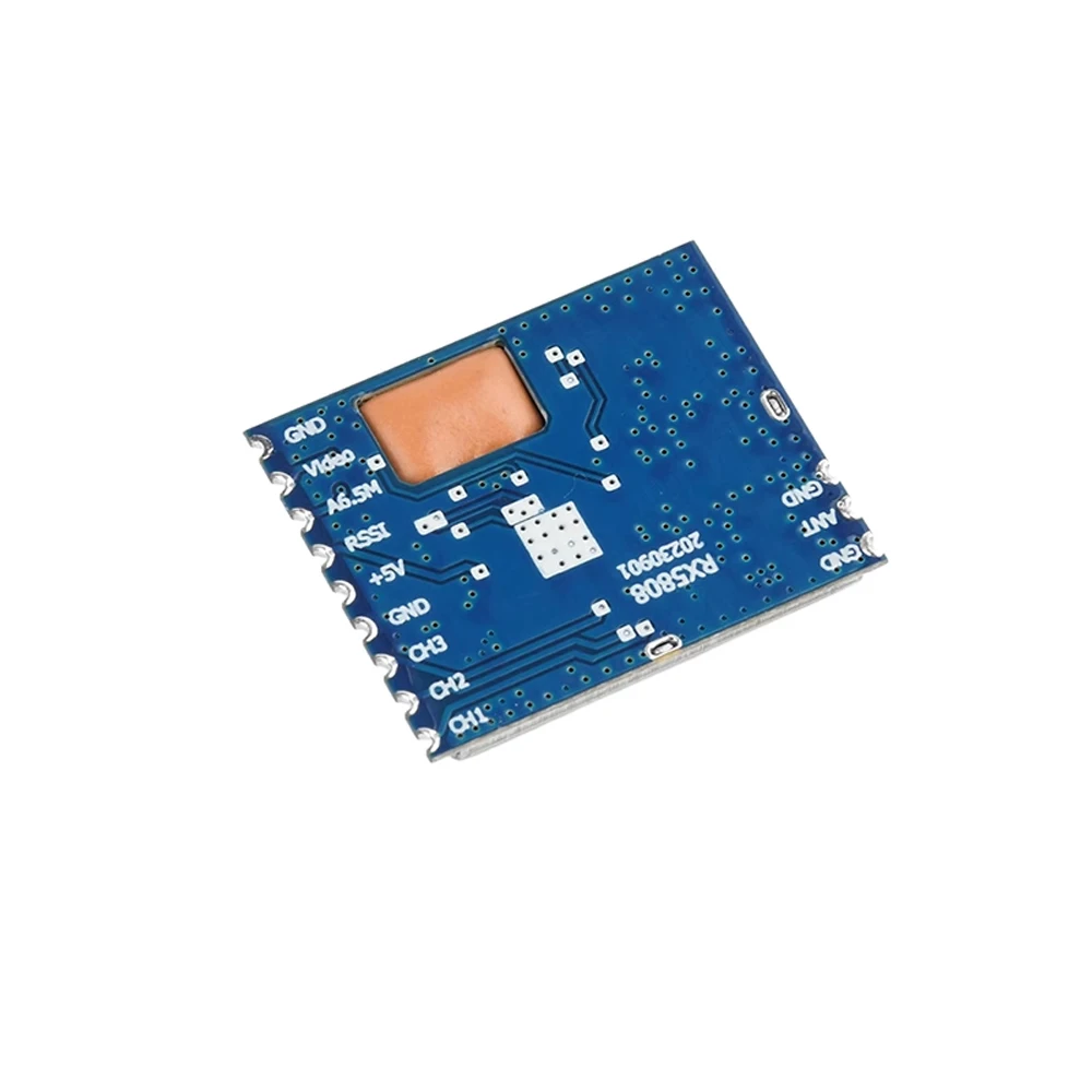 RX5808 4.9G 5.8G 6.0G Беспроводной модуль приема и передачи аудио и видео FPV Приемник с защитой от помех Режим SIP RX5808 4.9G 5.8G 6.0G Беспроводной модуль приема и передачи аудио и видео FPV Приемник с защитой от помех Режим SIP