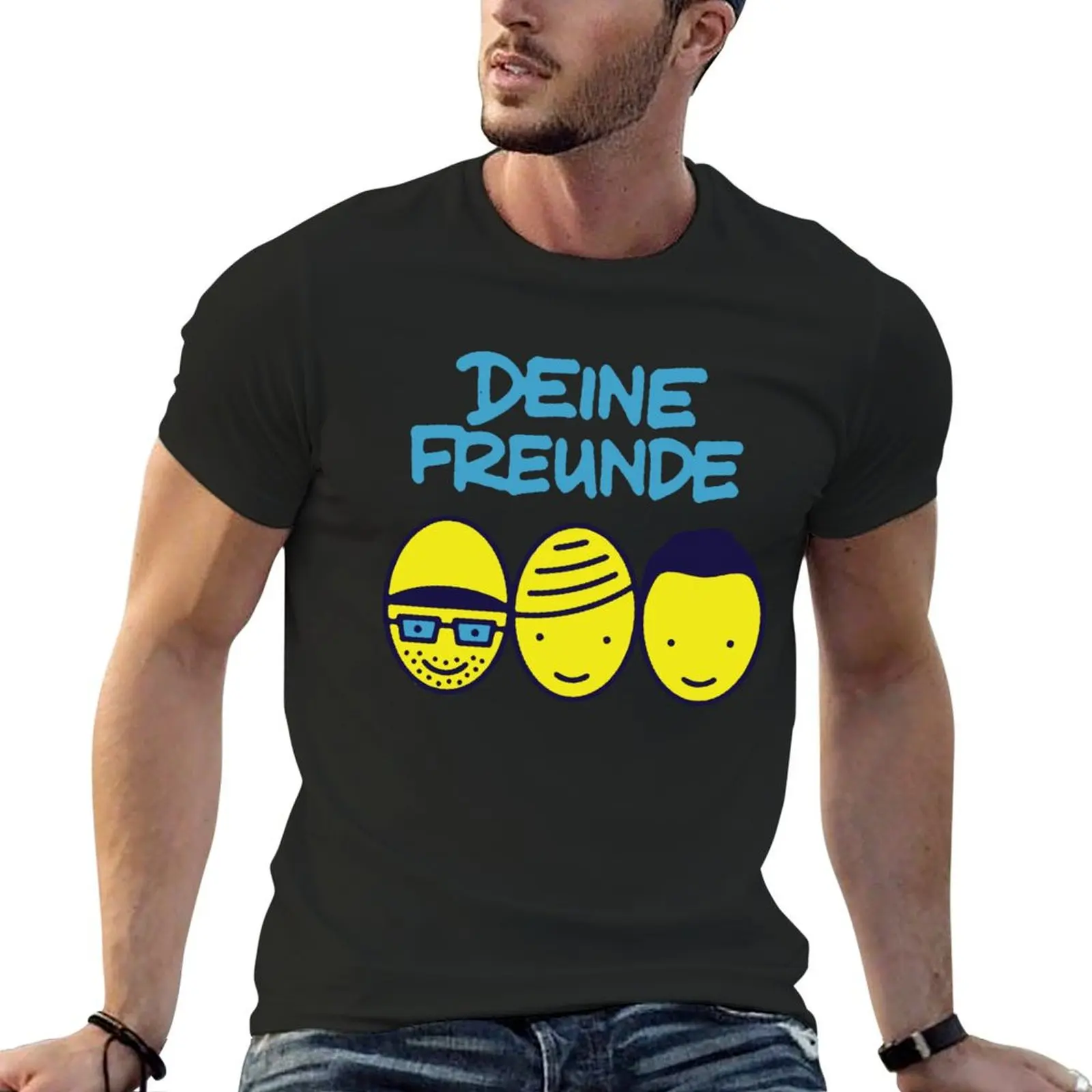 Deine Freunde T-Shirt new edition shirts graphic tees shirts graphic tee summer clothes Men's t-shirt