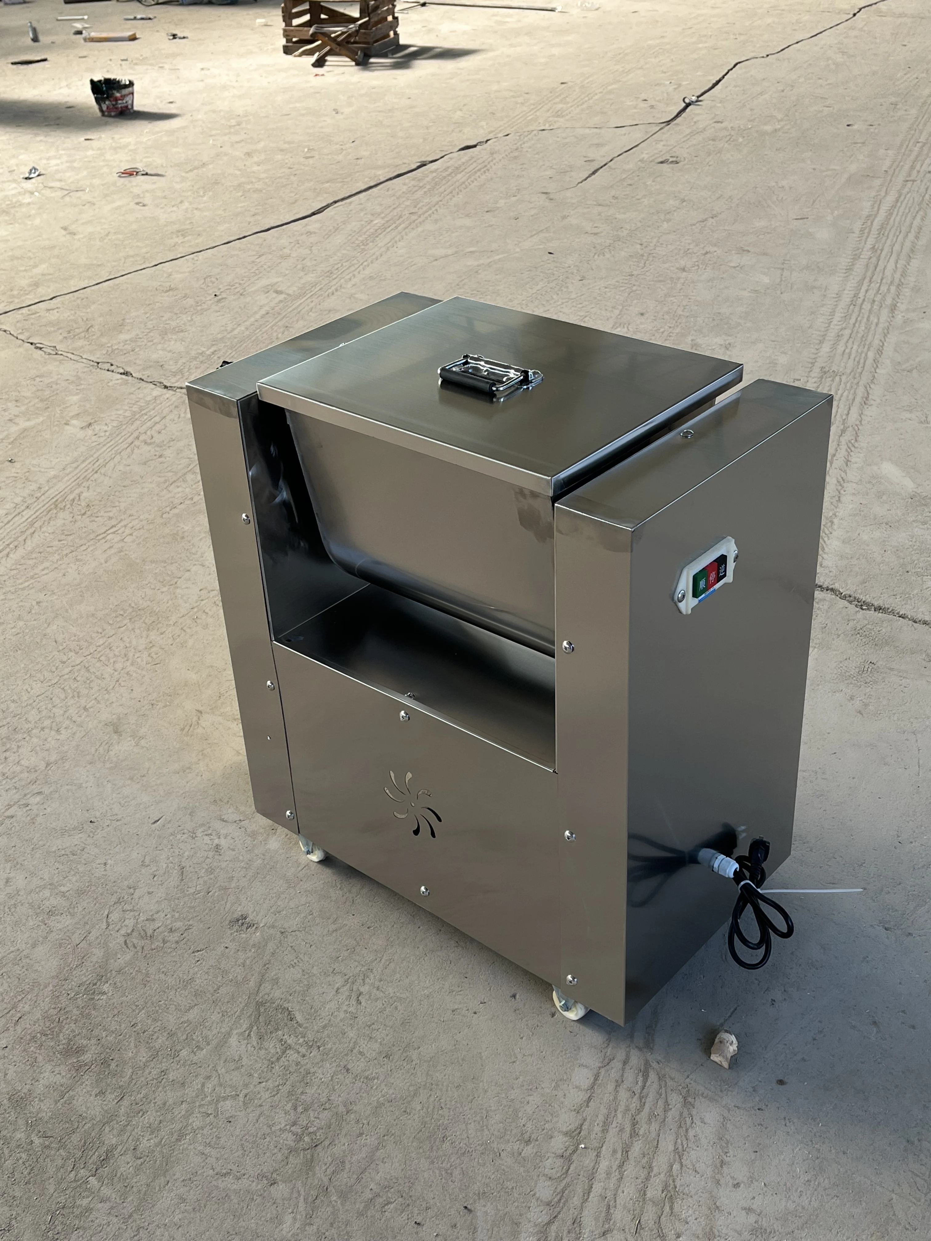 Mesin Pencampur Daging Komersi - Commercial Meat Mixer 30L ulasan dan harga