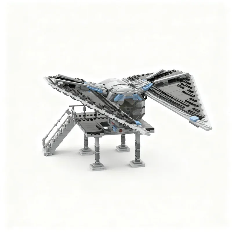 

298PCS MOC Star Battle Movie Scene Tied Fighters Model Building Blocks Creative Sci Fi Display Home Decor Construction Set Gift