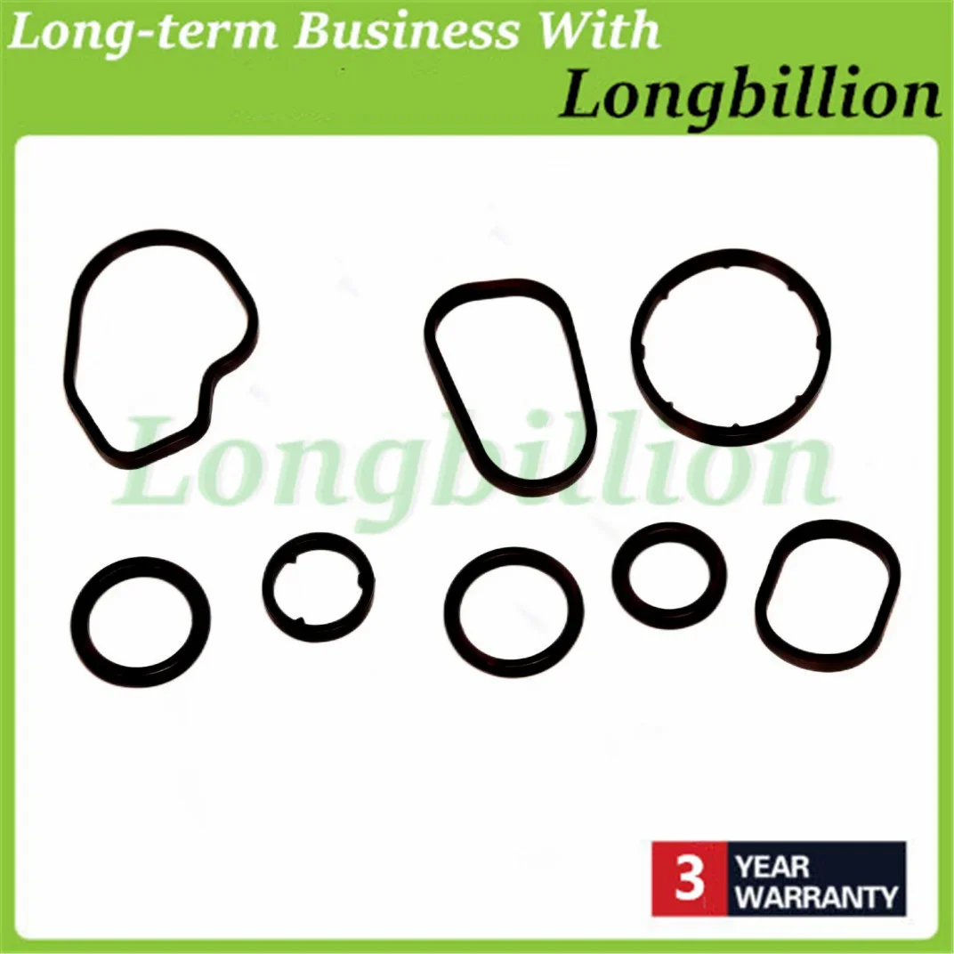 ออยล์คูลเลอร์ชุดซีลน้ำมันหล่อเย็น OM651 6511801310 6511800665 6511800810สำหรับเมอร์เซดีส E-CLASS