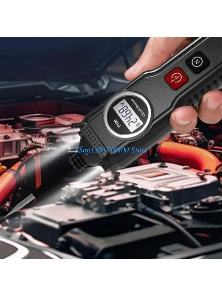 y1gd 5V To 40V Ranging LCD Display Automotive Circuit Tester for Voltage Resistance C