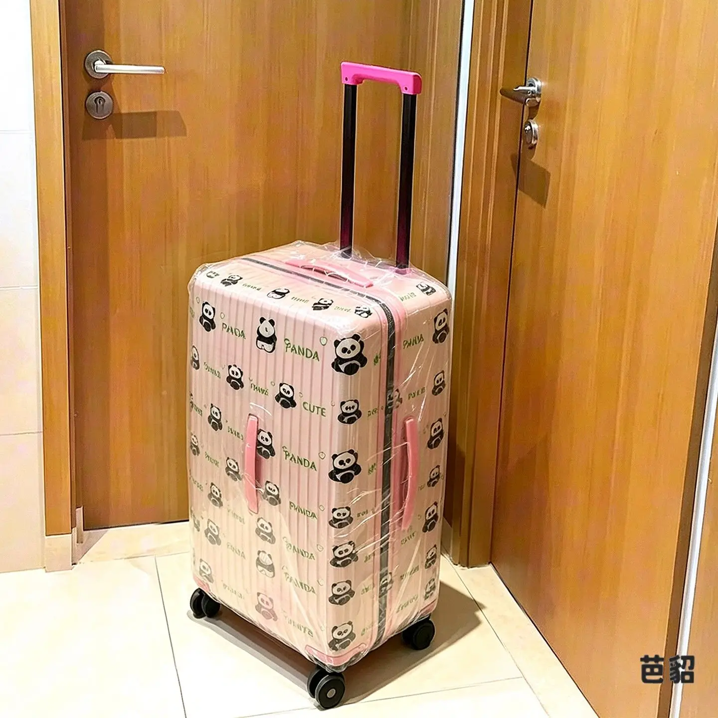 Thickened Protective Cover for Luggage Transparent All-Inclusive Waterproof Dustproof Bag for Carry-On Suitcase Travel Bag Ac...