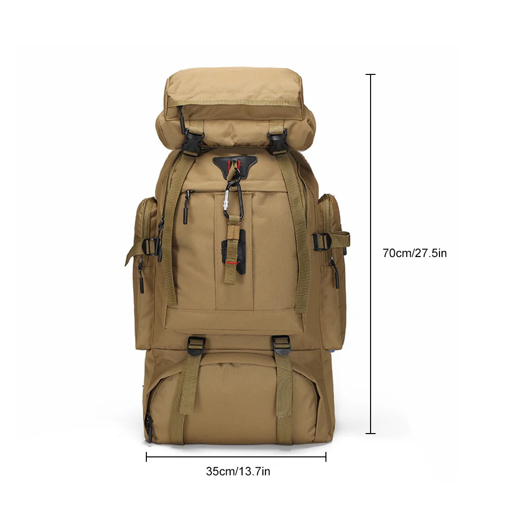 Backpack Outdoor Trekking Rucksack Packsack Storage Bag City Camouflage