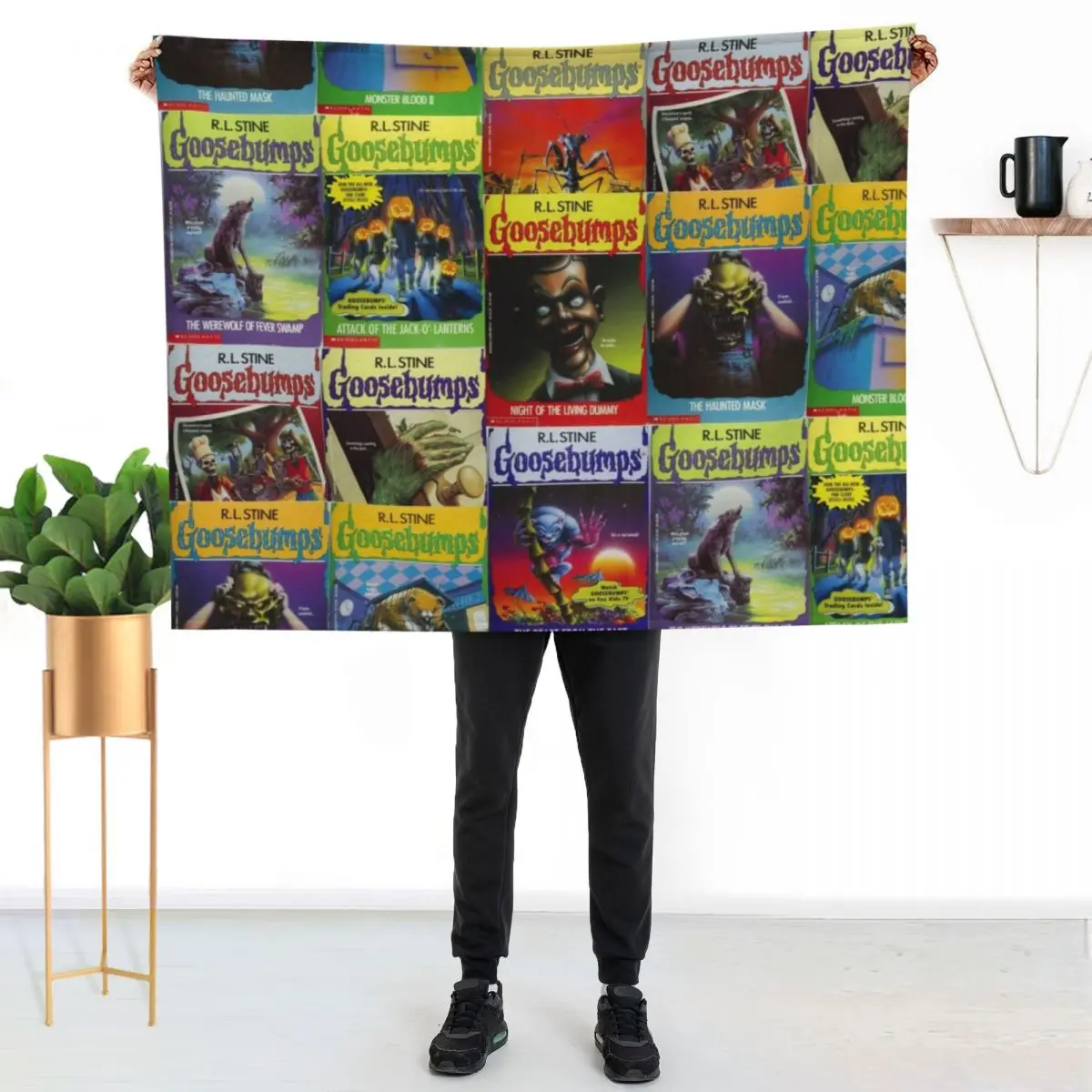

Goosebumps Greatest Hits Throw Blanket Cozy Warm Blanket for Bed Room Decor