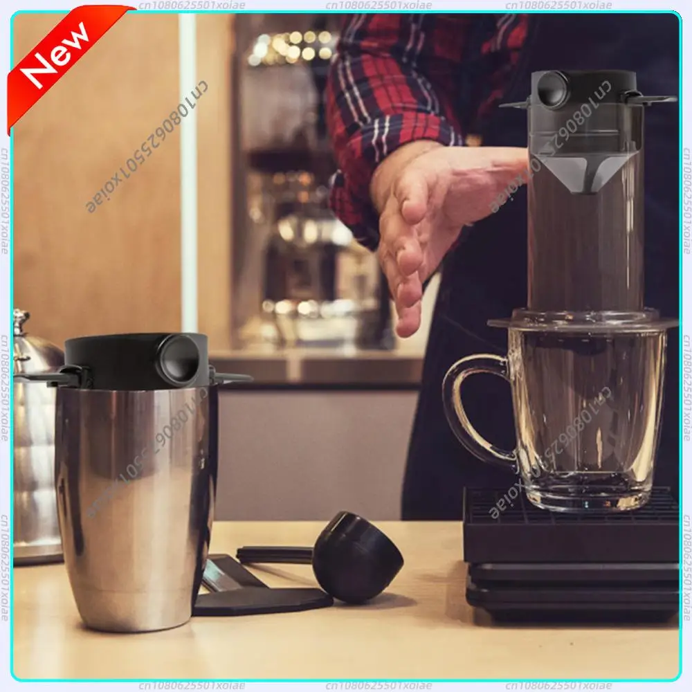 Foldable Portable Coffee Filter Coffee Maker Stainless Steel Drip Coffee Tea Holder Reusable Paperless Pour Over Coffee Dripper