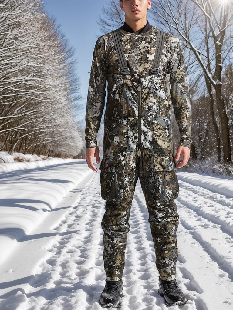 Peto de aerolita personalizado para hombre, peto de camuflaje de caza, pantalones de caza de aislamiento, alta calidad, Invierno