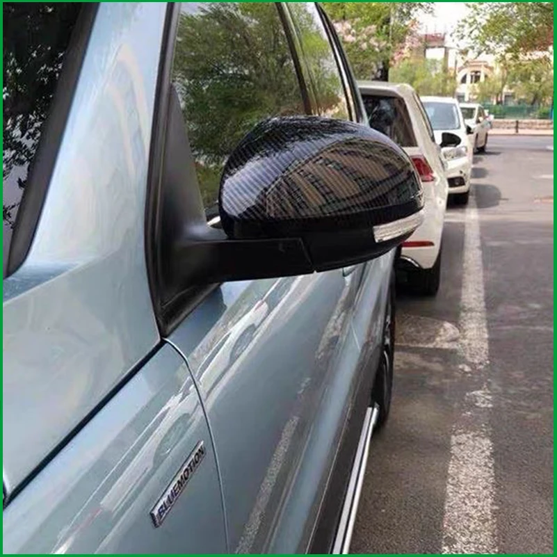 

Car Styling Rearview Mirror Shell Housing Rear-view Mirror Cap Cover Trim For Volkswagen Tiguan 2008-2015 Side Mirror Cover