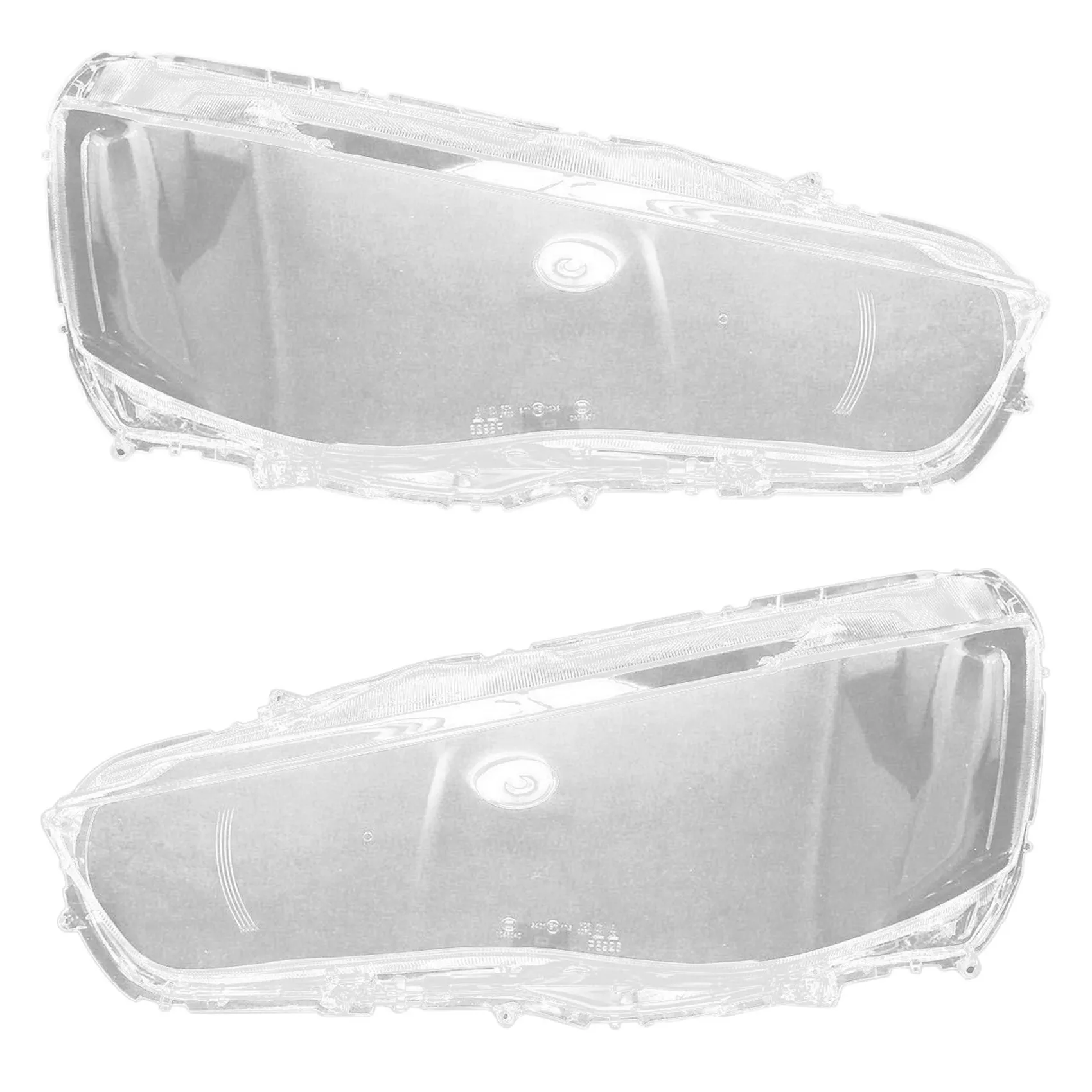 

2PCS For Mitsubishi Lancer Ex 2010 2011 2012 2013 2014 2015 2016 Headlight Transparent Headlight Lens, Left & Right