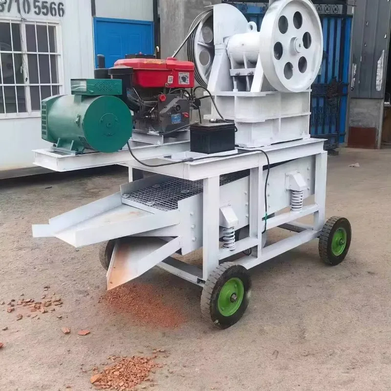 

The Preferred Mobile For Export Worldwide: PE150*250 PE200*300 PE250*400 Quarry Granite Diesel-Powered Jaw Crusher