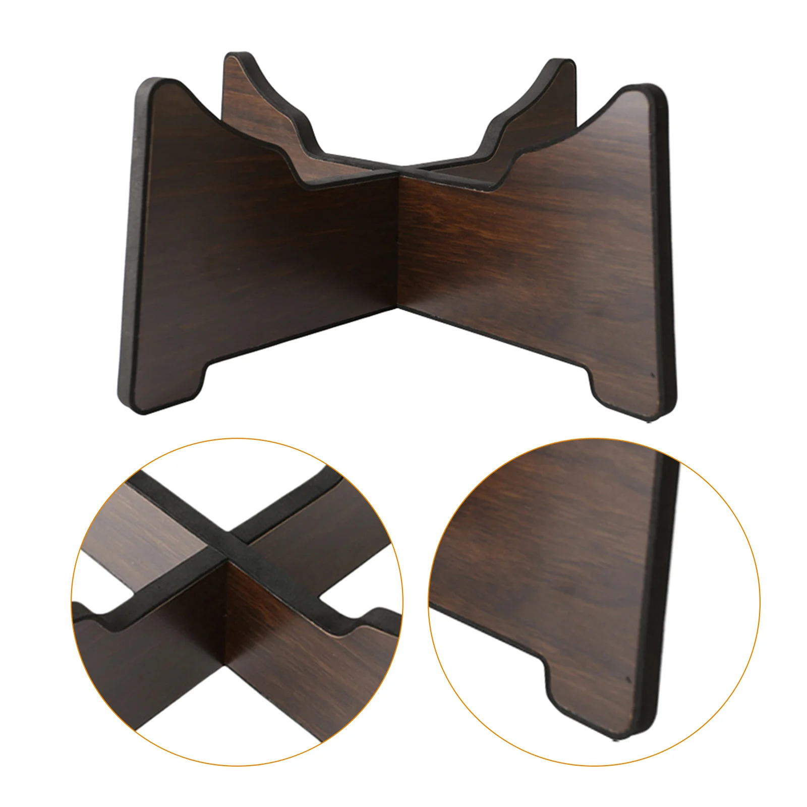 

Tongue Drum Stand Wooden Floor Holder For Detachable Storage Tongue Drum Rack Display Percussion Instrument Use