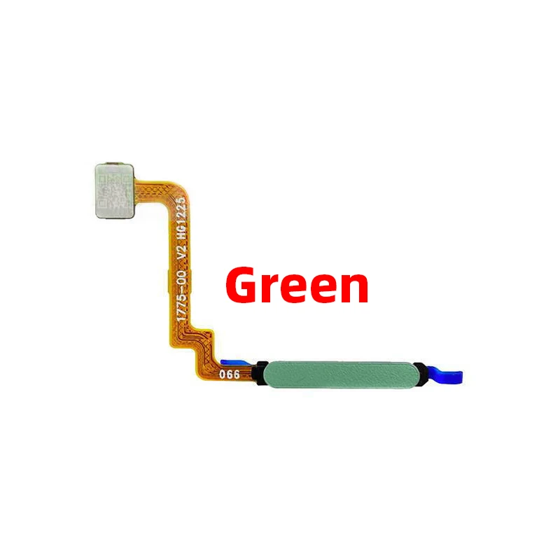 Original For Xiaomi Redmi Note 10 5G Fingerprint Sensor Home Return Key Menu Power Button Flex Ribbon Cable