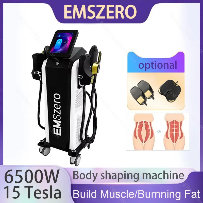 

2025 EMSZERO high-energy fat reduction and slimming 6500W 15 Tesla RF electromagnetic burning fat muscle stimulator