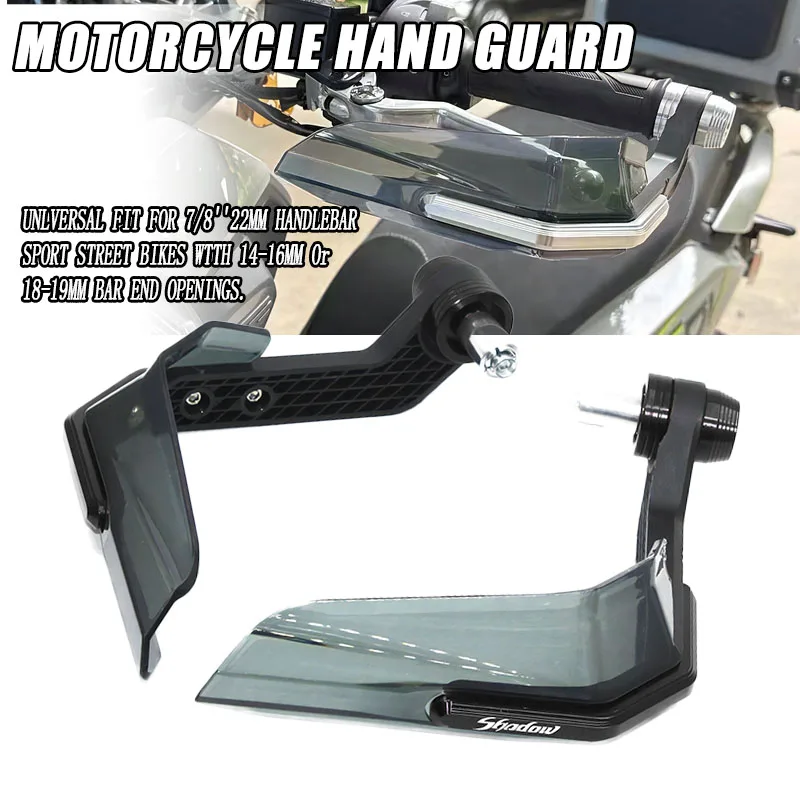 For Shadow VT 400 600 750 1100 VT400 VT600 13 Motorcycle Handguard Shield Hand Guard Protector High end Windshield