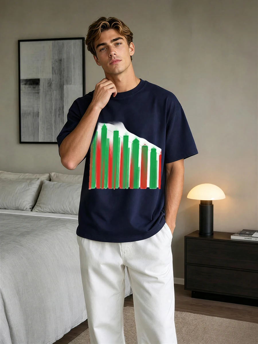 Retro Gaming Guy - Tシャツ男性レトロゲーム8ビットピクセルアートデザインカジュアル日常快適通気性綿春夏秋品質男らしい